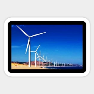 Windmills Sticker